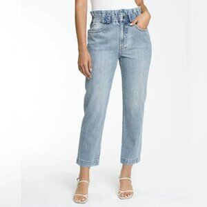 Pistola Dakota Off Duty High Rise Paperbag Denim Pant